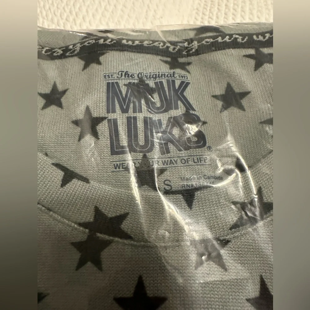 Muk Luks 2 Piece Star Loungewear NWT - Picture 5 of 5